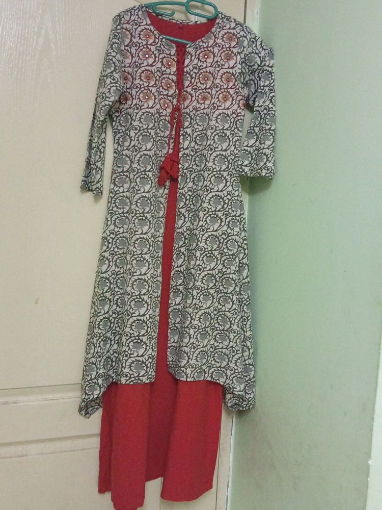 Long One Piece Cum Kurti