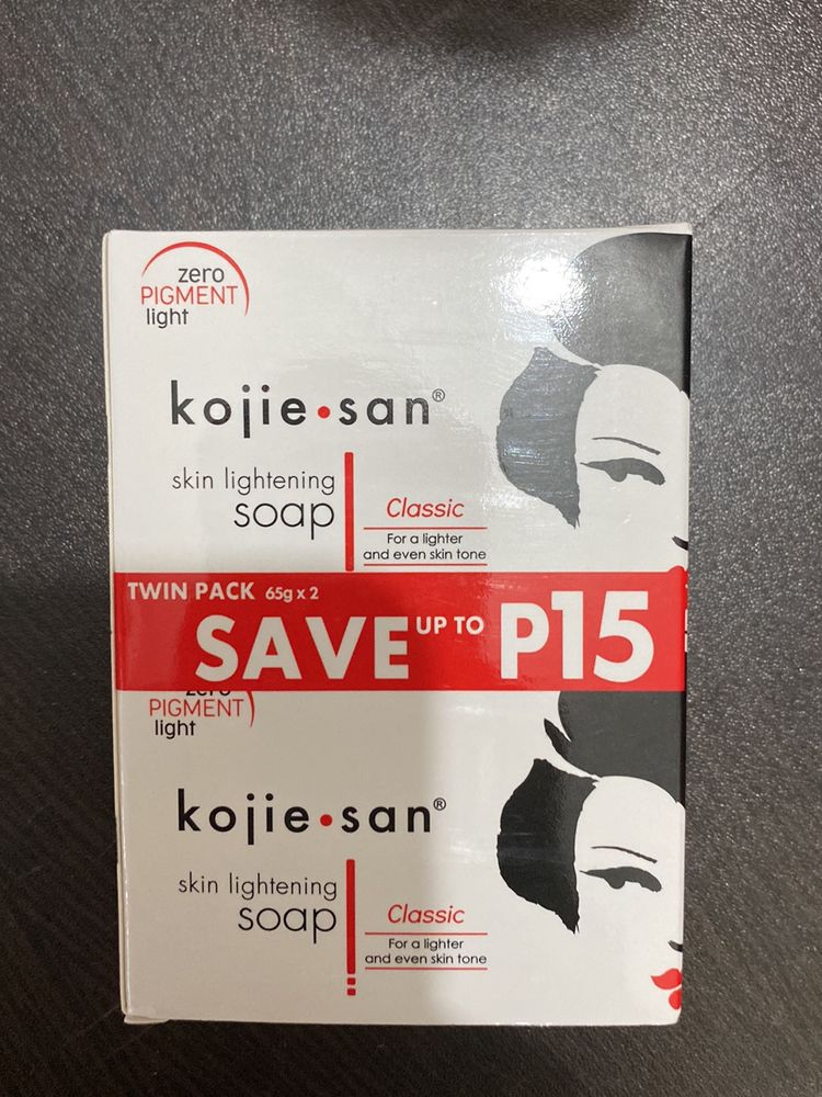 Kojie San Skin Brightening Soap Contains Kojie Acid