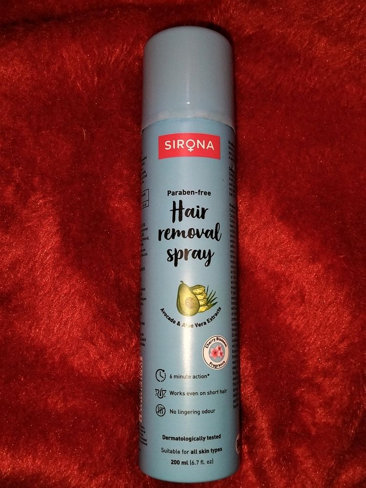 Sirona hair Removal Spray With Avocado & Alovera extracts