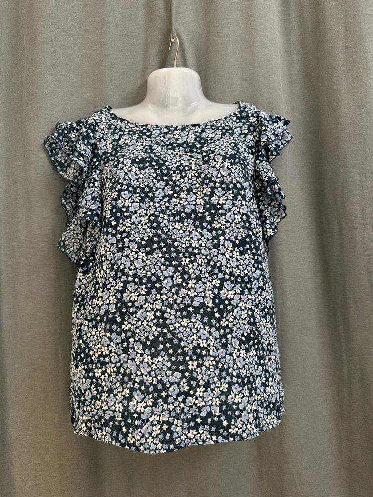 H&M Floral Print Top For Women's