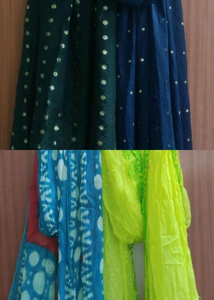 Combo Of 4 Dupattas