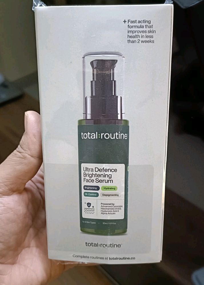 Face Serum, Brighting + Ultra Defense