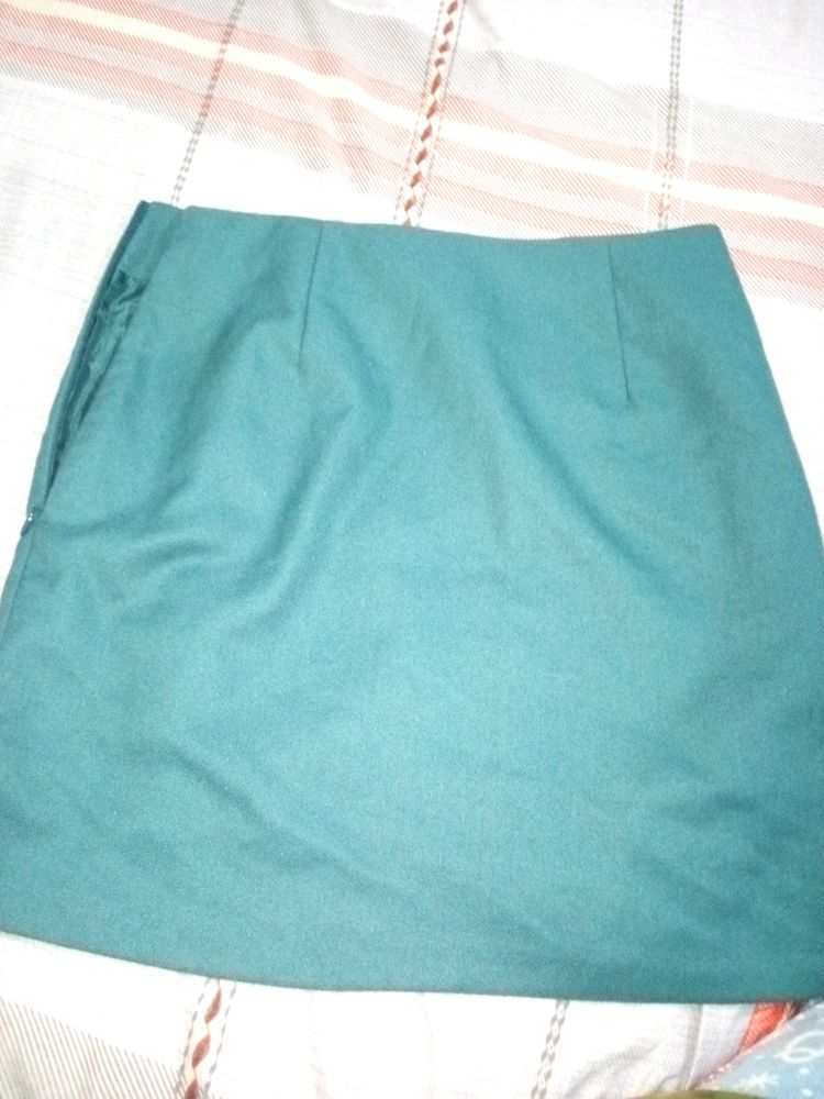 Pretty Sea Green Skirt