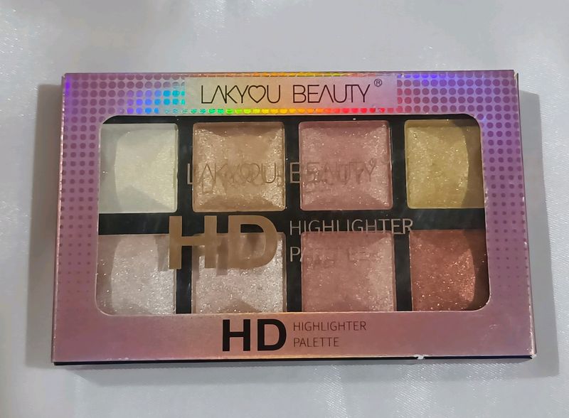 Lakyou Beauty HD Highlighter Palette