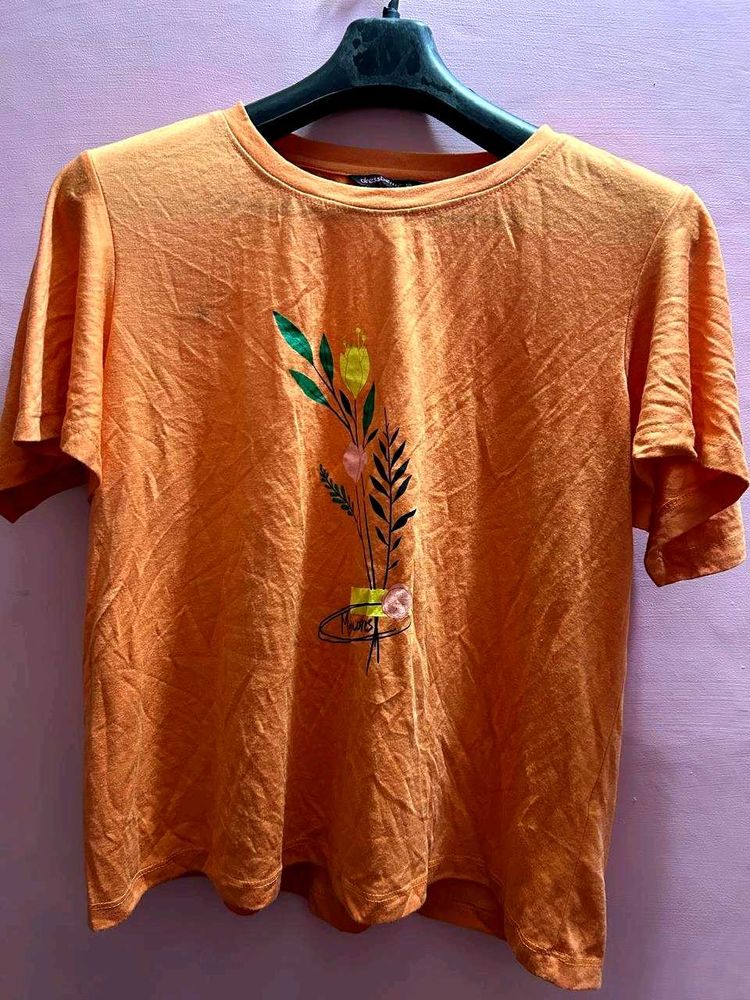 Orange Top For Women