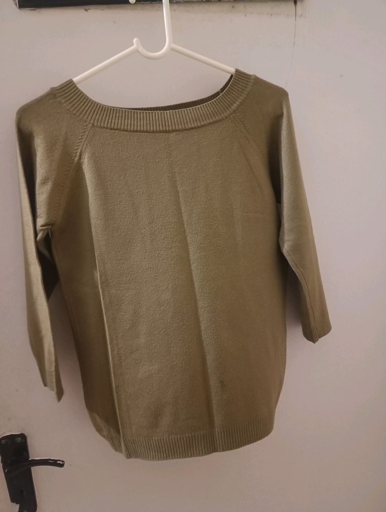 Zara Top - Olive Color