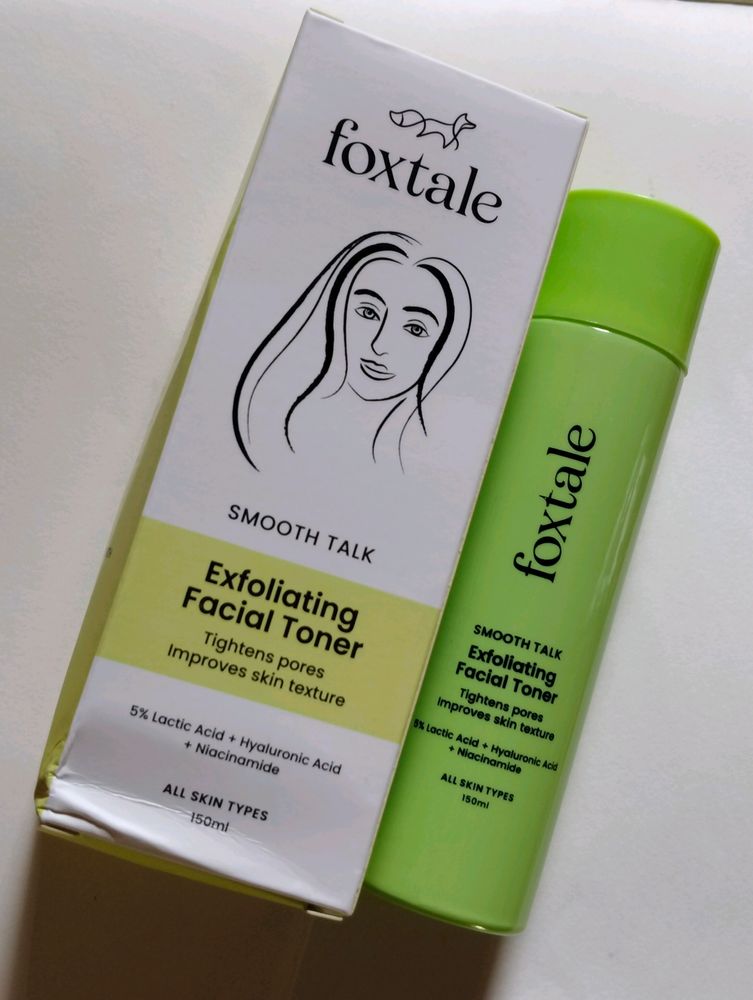 Foxtale Exfoliating Facial Toner