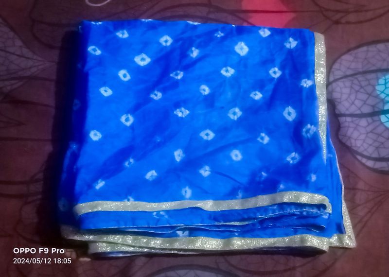 Blue Dupatta