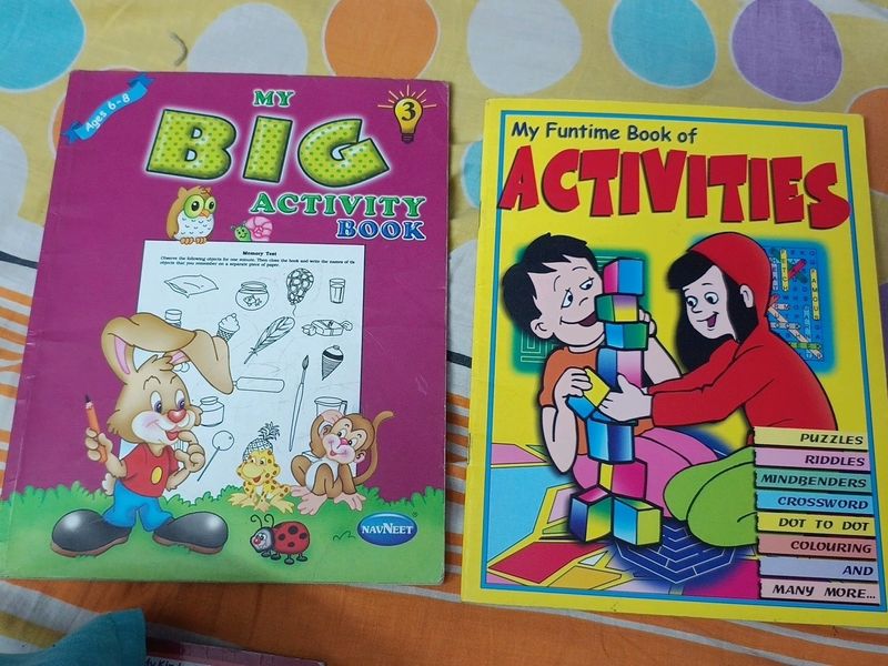 Combo Of 2 Activity Book