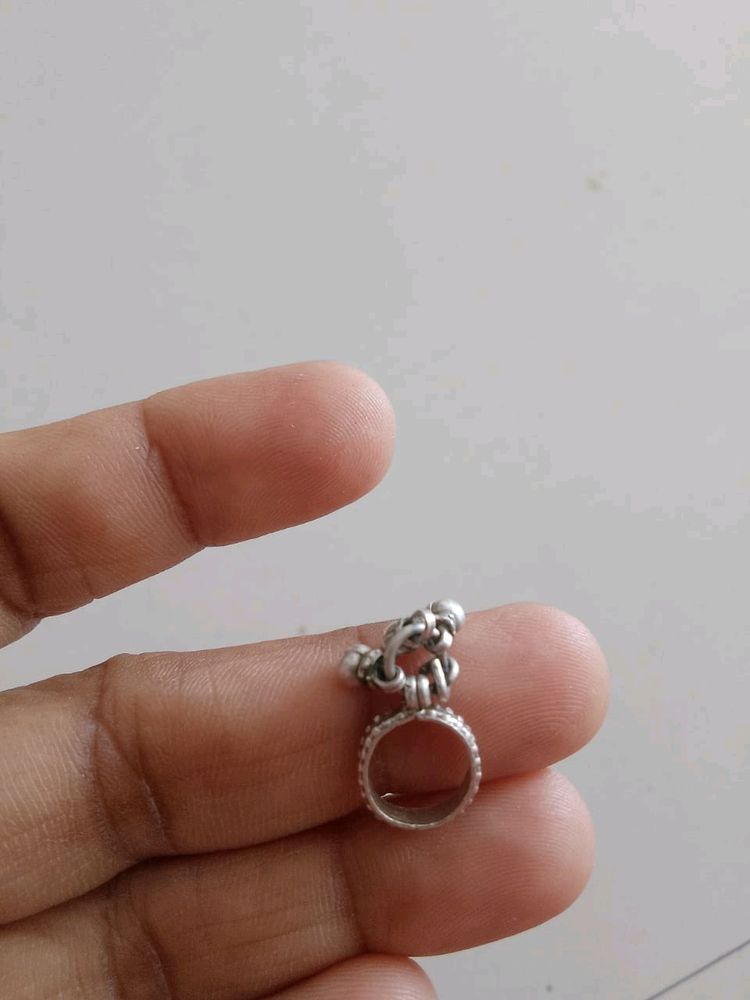 Real Silver Baby Finger Ring