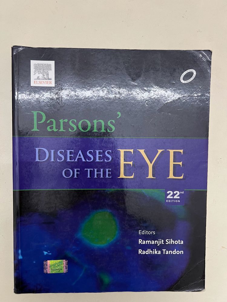 Parson’s Ophthalmology