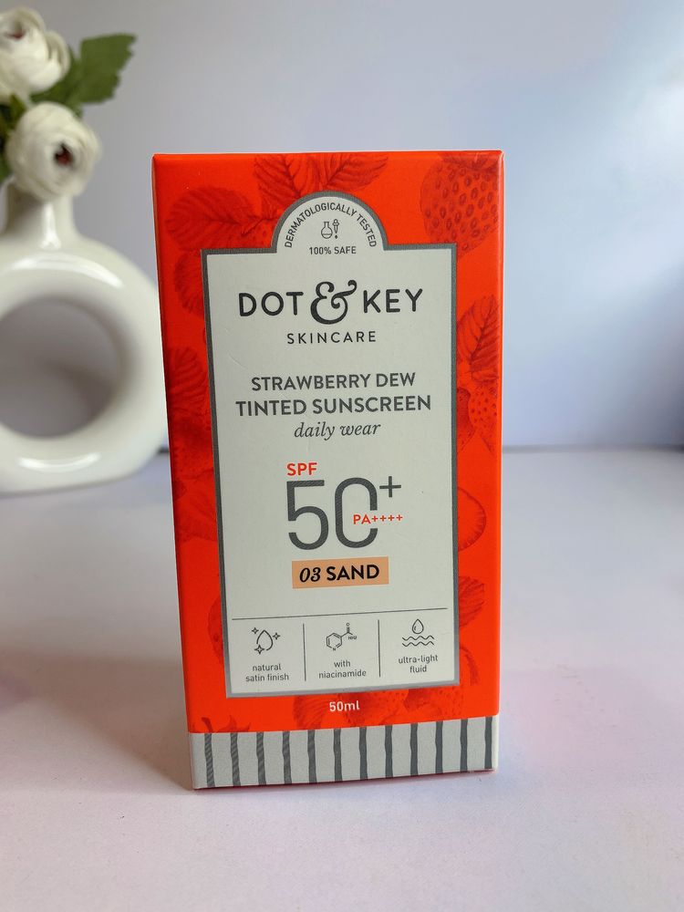 Dot & Key Tinted Sunscreen 50 Spf ++