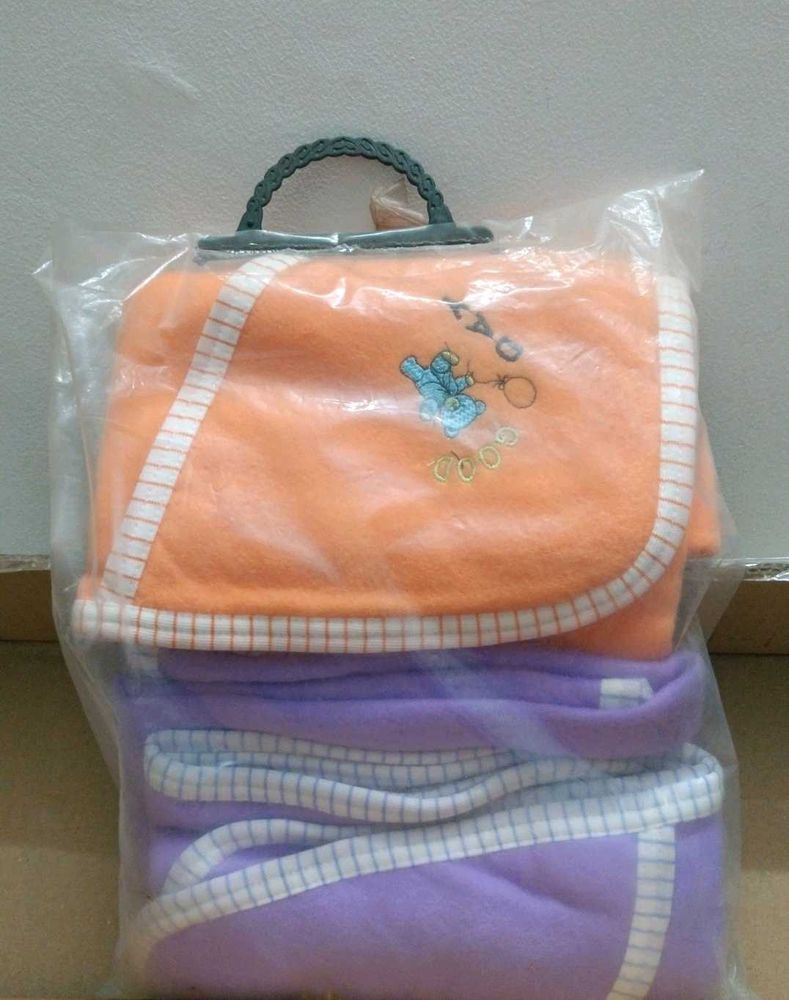 Pack Of 2 Baby Blankets (Unused)