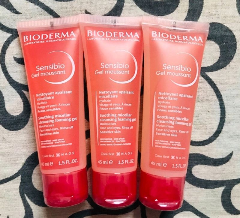 Bioderma Sensibio Gel Moussant Pack 3