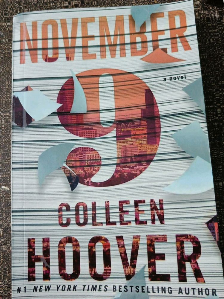 November 9 By Colleen Hoover