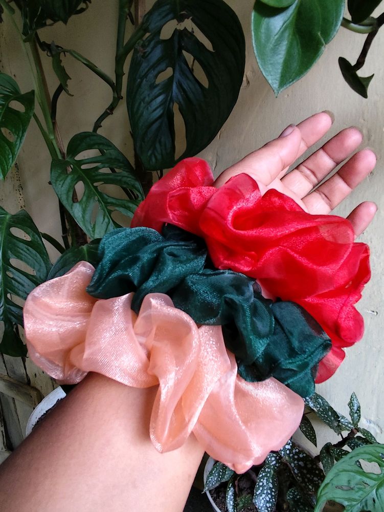 Organza Scrunchies