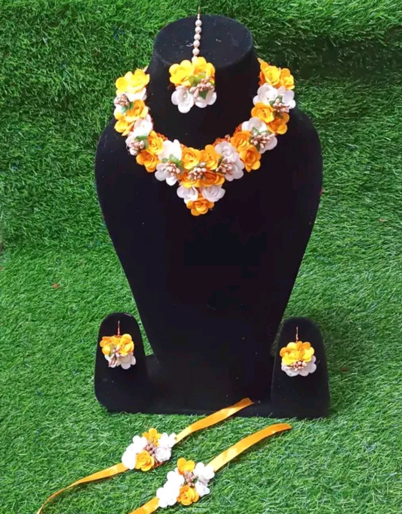 Haldi Flower Set