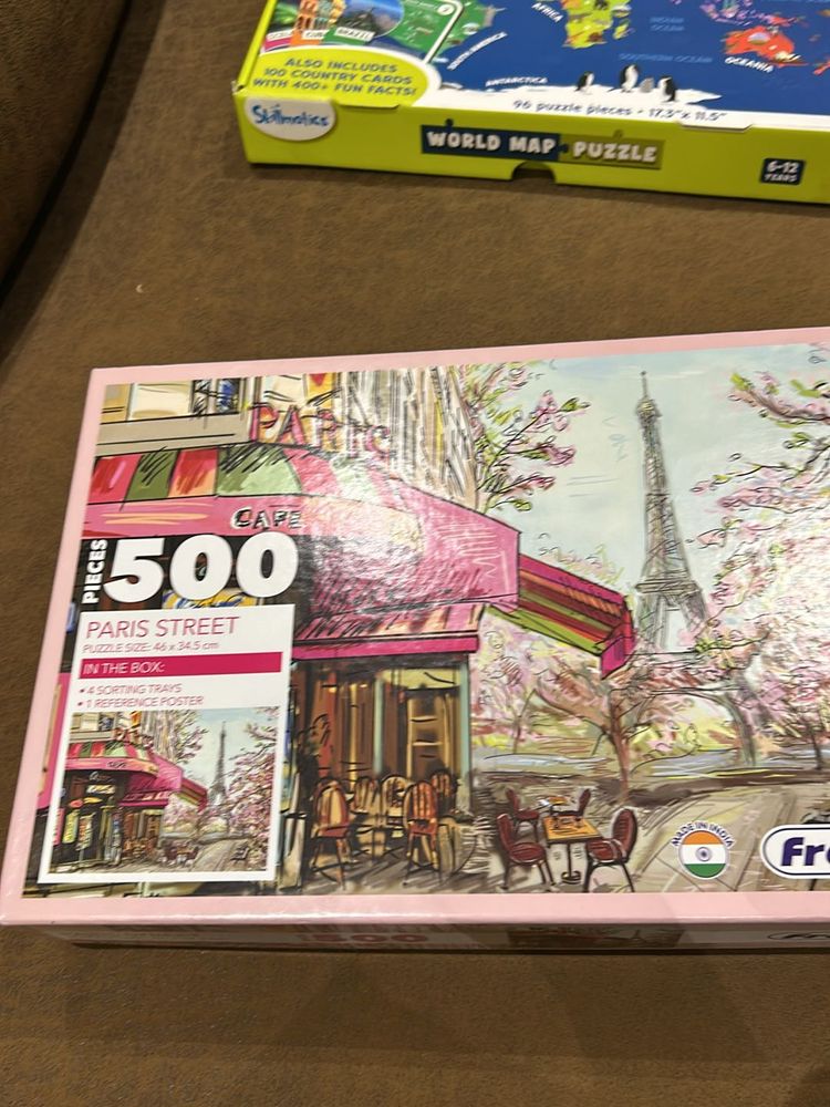 Paris Street Puzzle For Kids