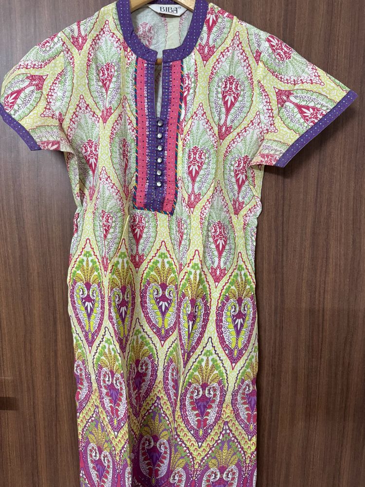 Biba M Size Kurthi