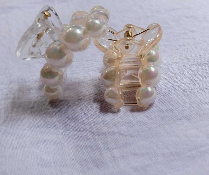 Pearl claw clips