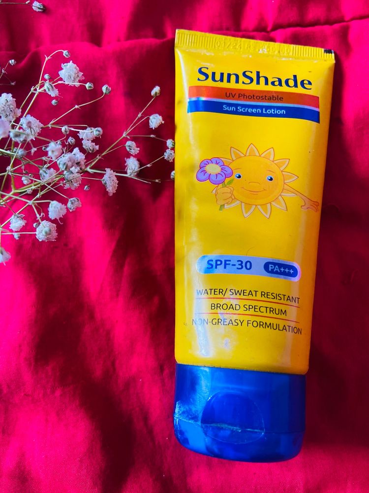 UV photo stable Sun Screen Lotion