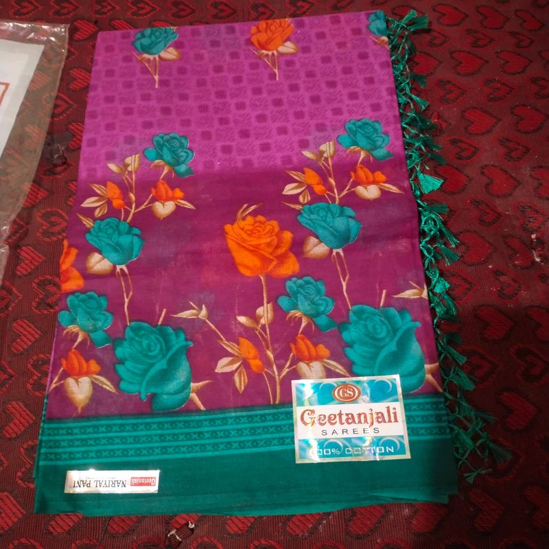 New Cotton Saree