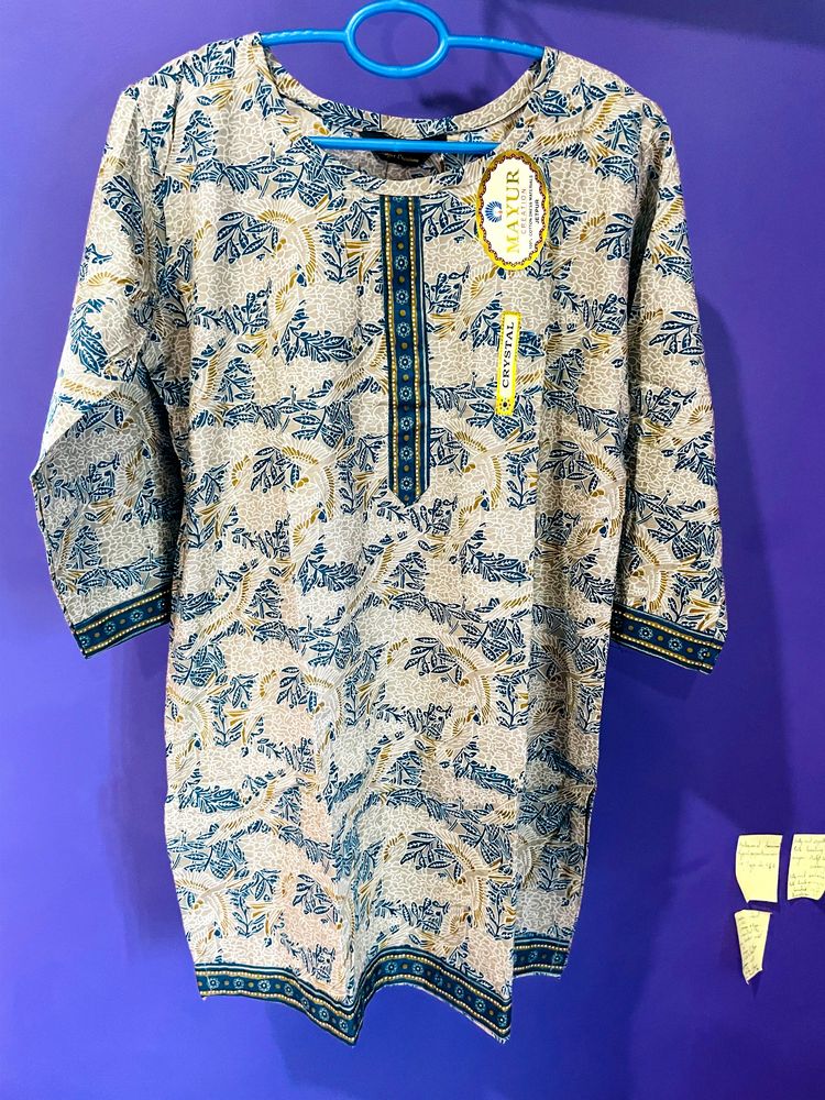 Pure Cotton Jailuri Kurti