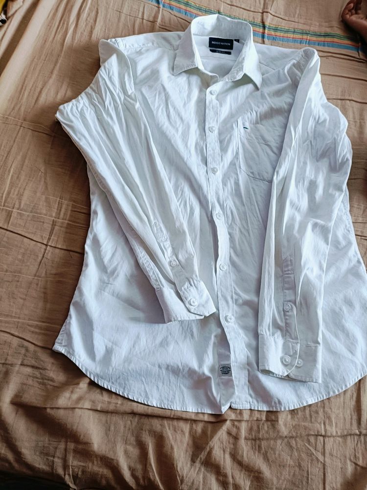 Branded White Shirt