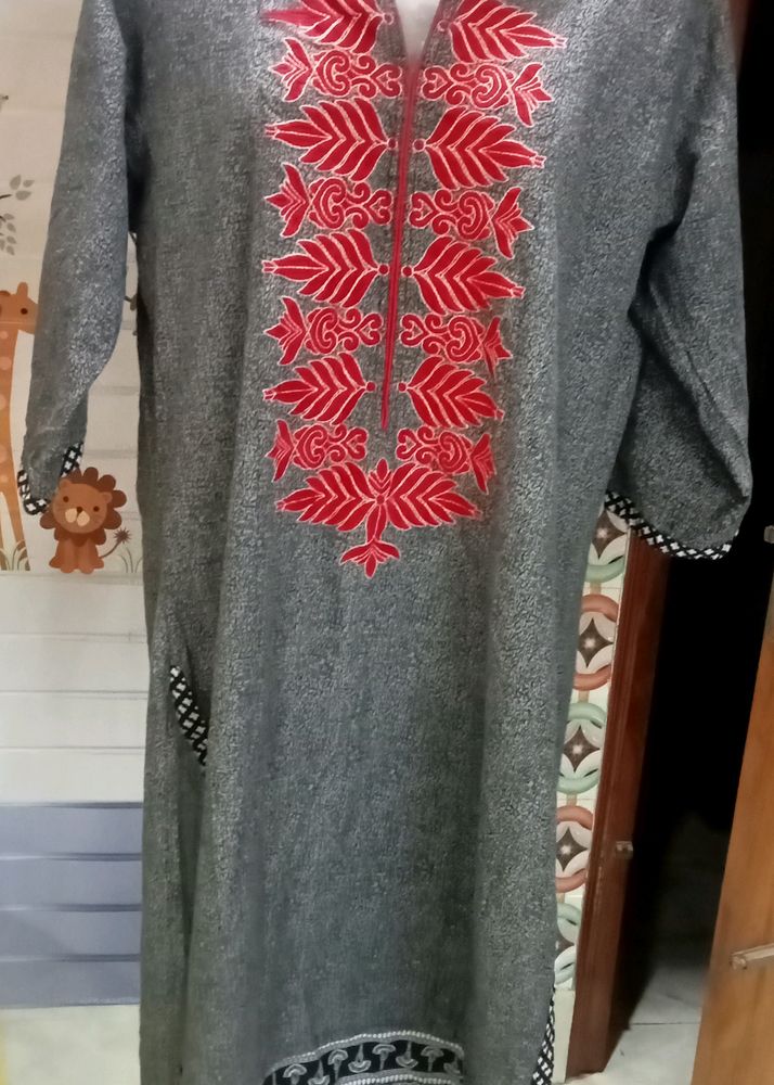 pure cotton kurti