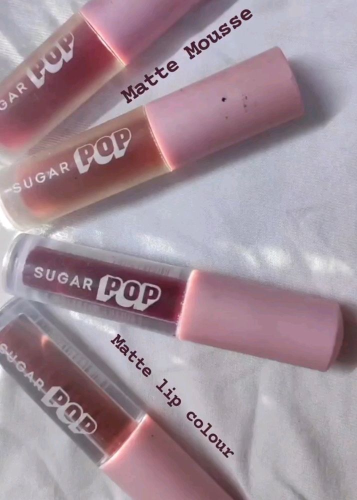 Get All 4 Lipstick From Sugar POP