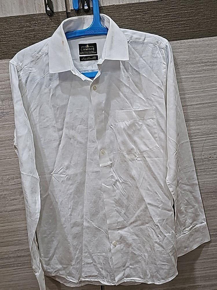 White Cotton Shirt