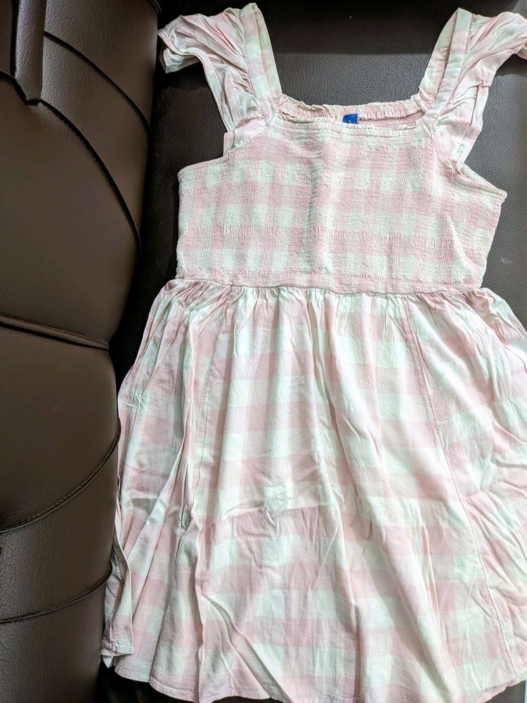 Korean Pastel Pink Dress