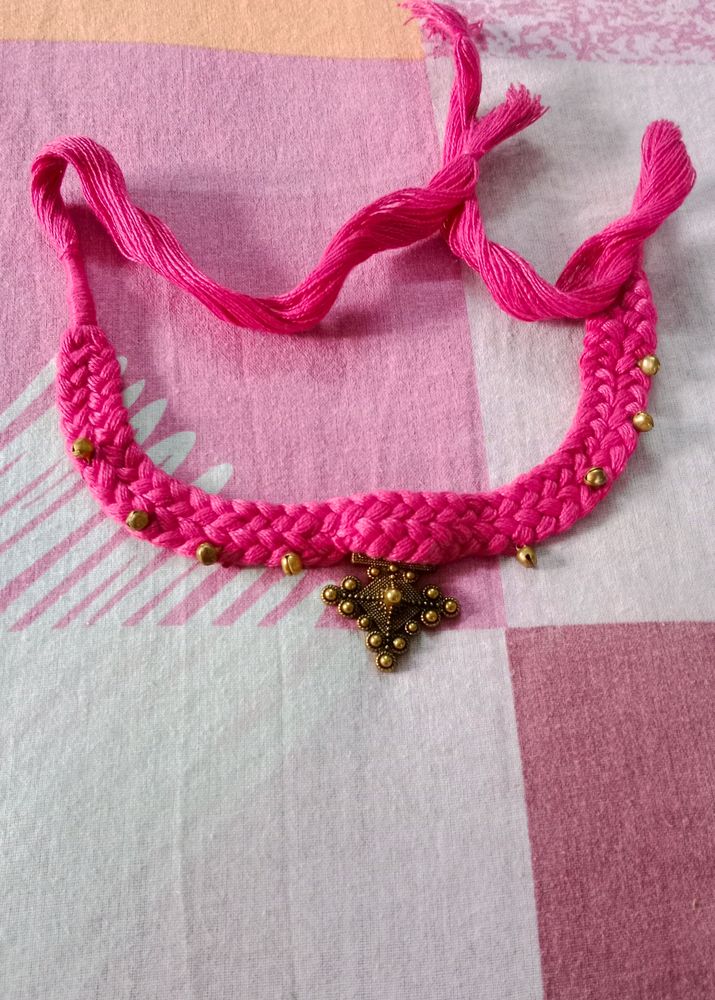 Hand Made Choker & Ear Ring