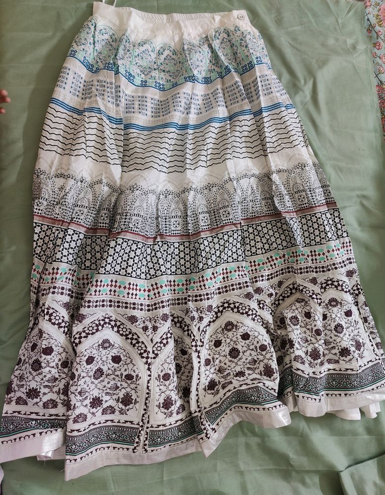 Ethnic Skirt By W