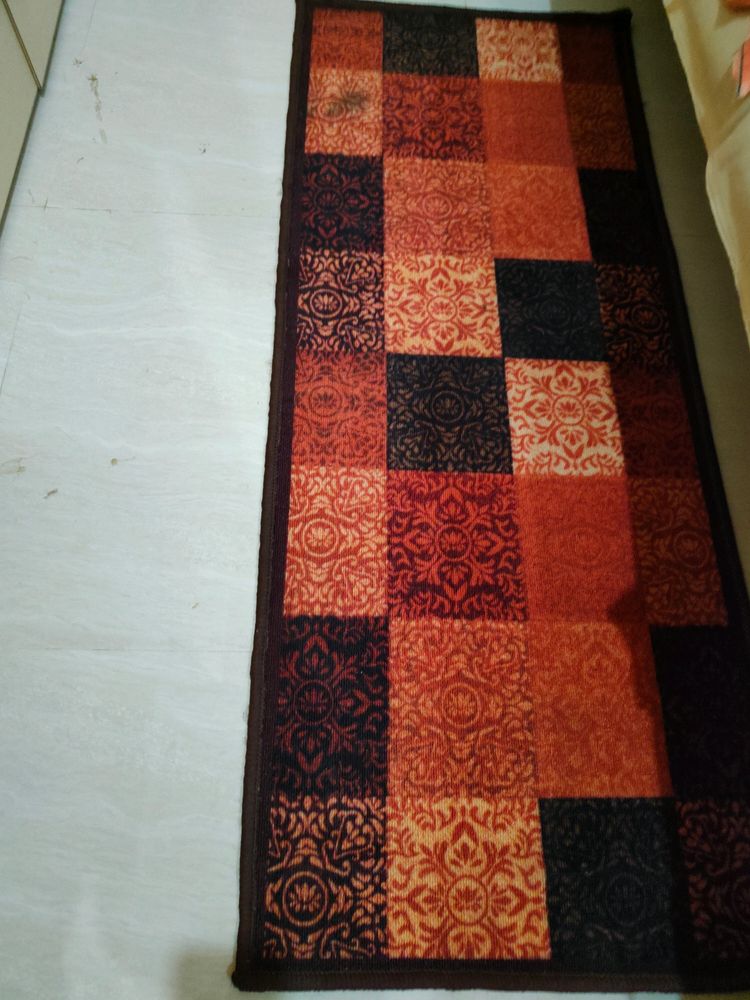 Antiskid Multi Colour Rug (5feet ×3 Feet)