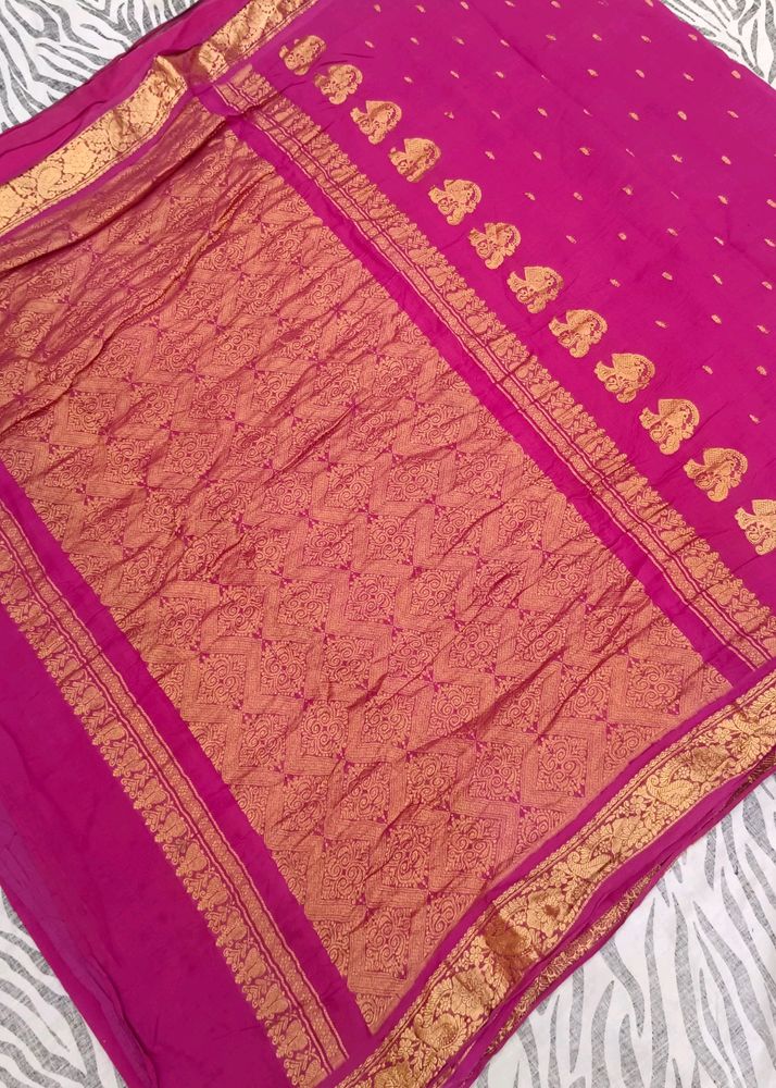 Pure  Gadwal Saree