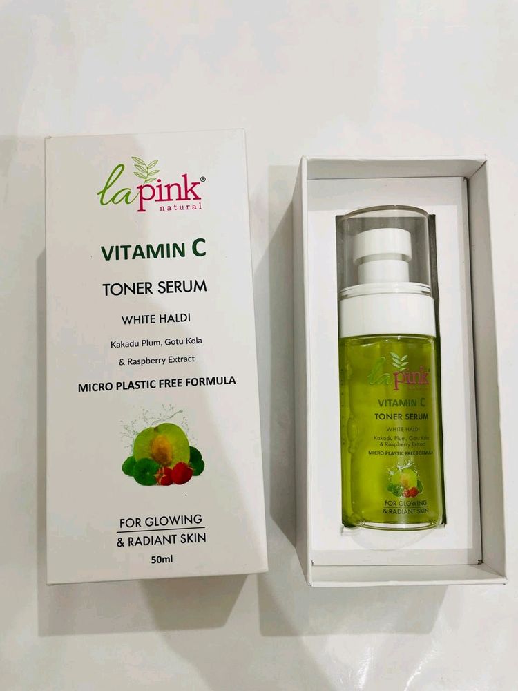 La Pink Vitamin C Toner Serum For Glowing Skin