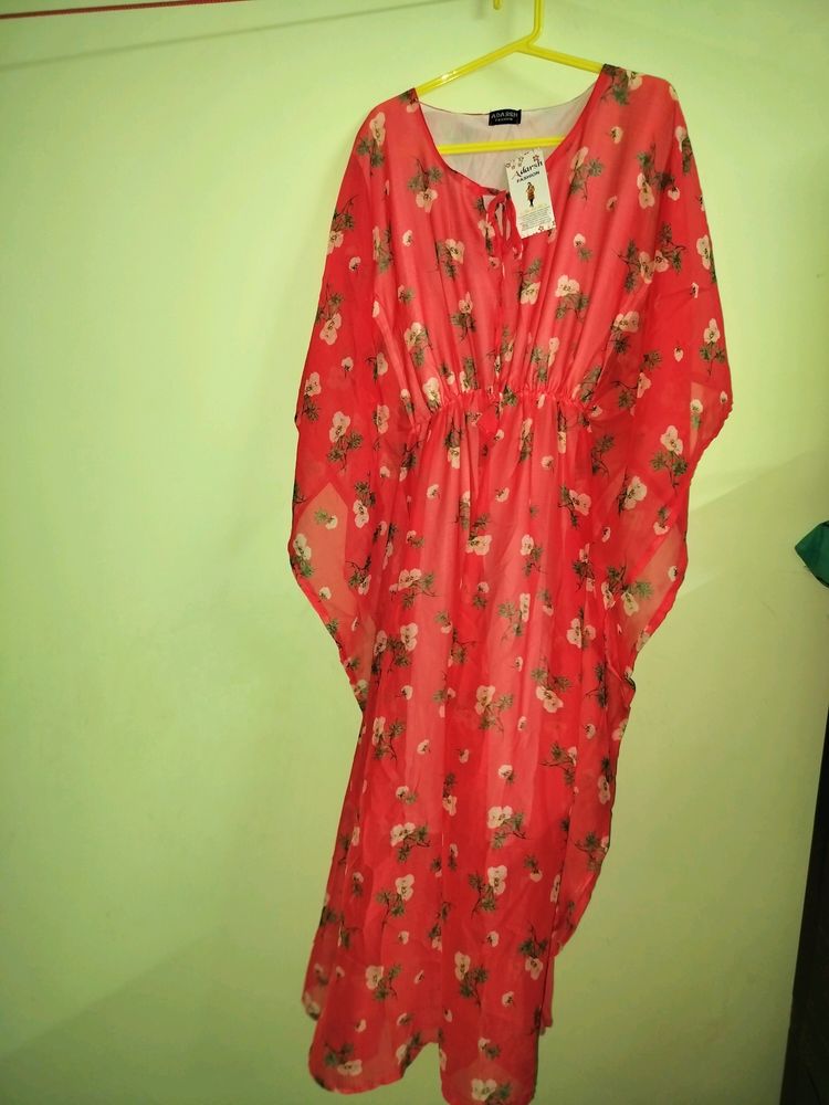 Shiffon Kaftan Dress