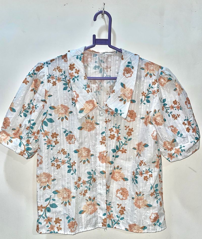 Korean Printed Top