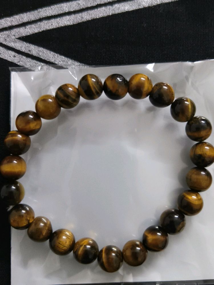 Tiger's Eye Crystal Bracelet: Money, Luck, Success