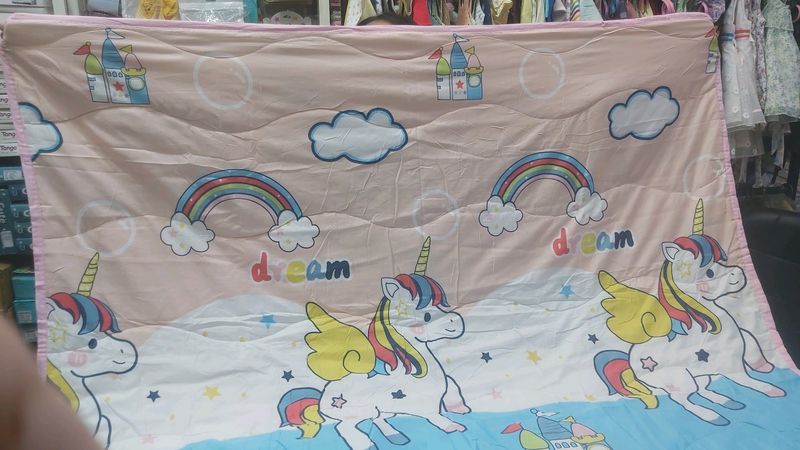 Baby Unicorn Blanket/ Quilt