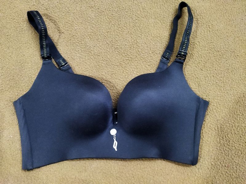 Black Puchup Bra 32B