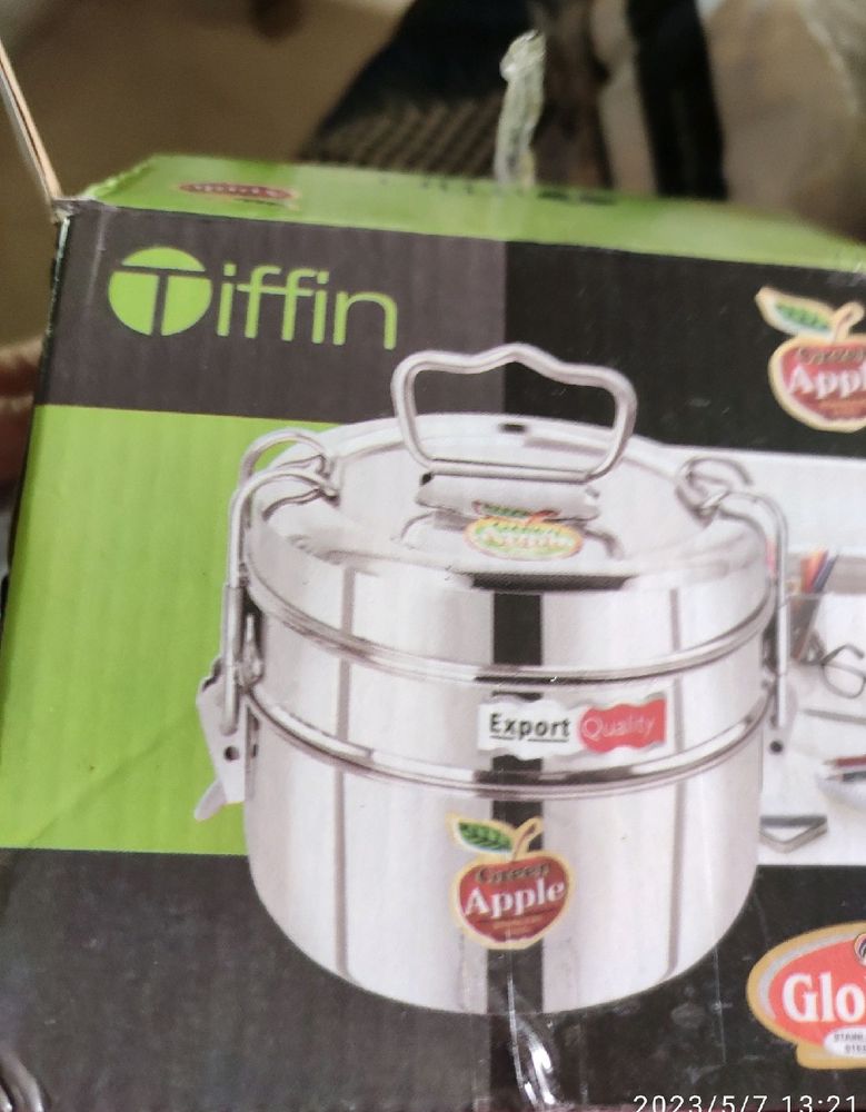 New Unused Steel Tiffin