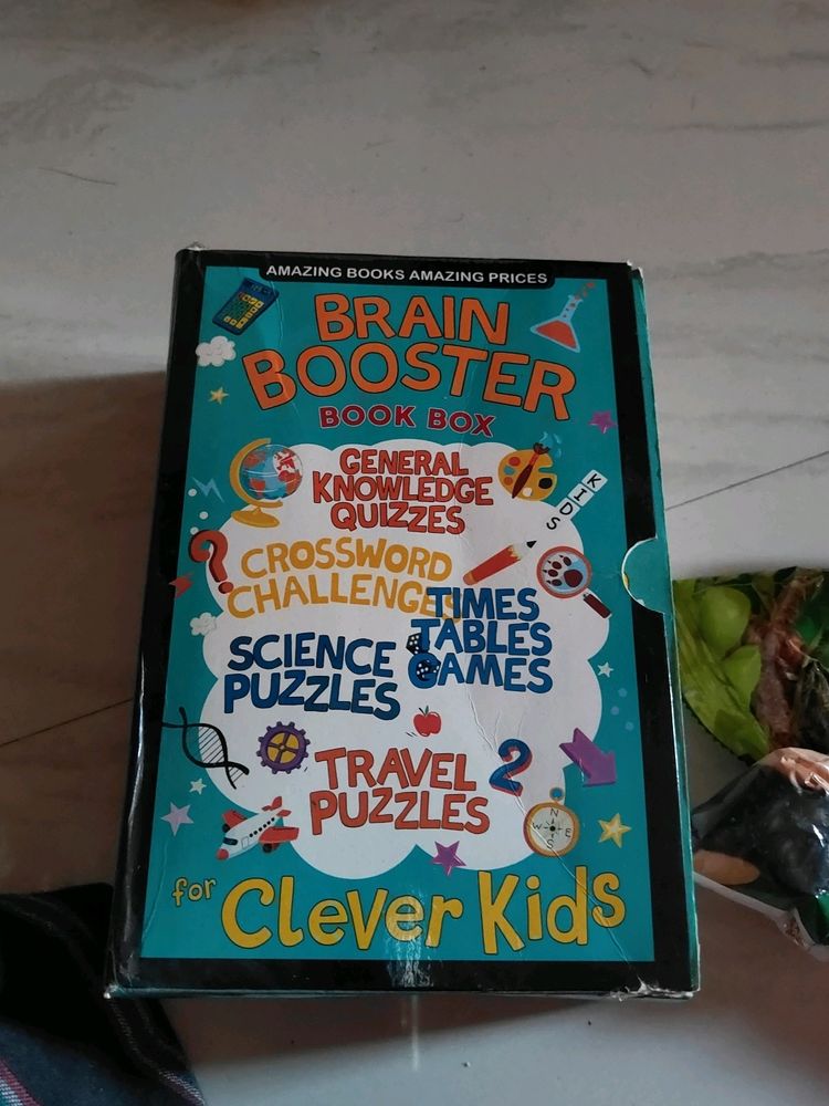 Set Of 5 Books...Brain Booster