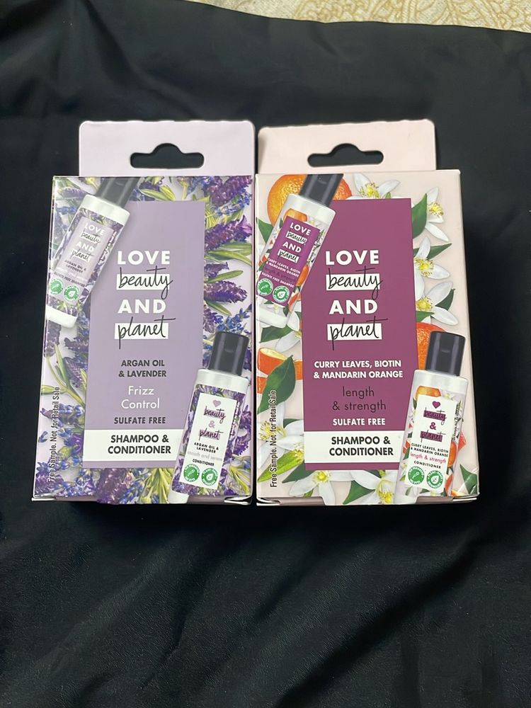 Love Beauty And Planet Shampoo & Conditioner