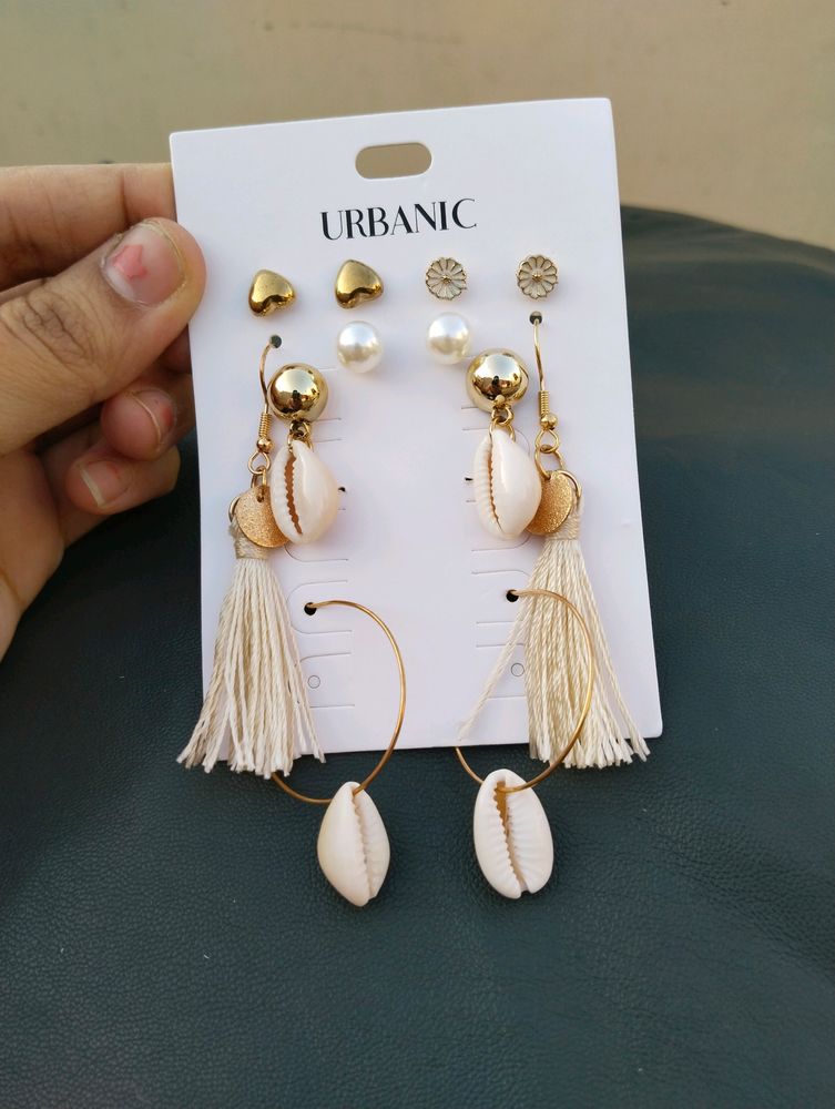 Pack Of 6 Earrings Set