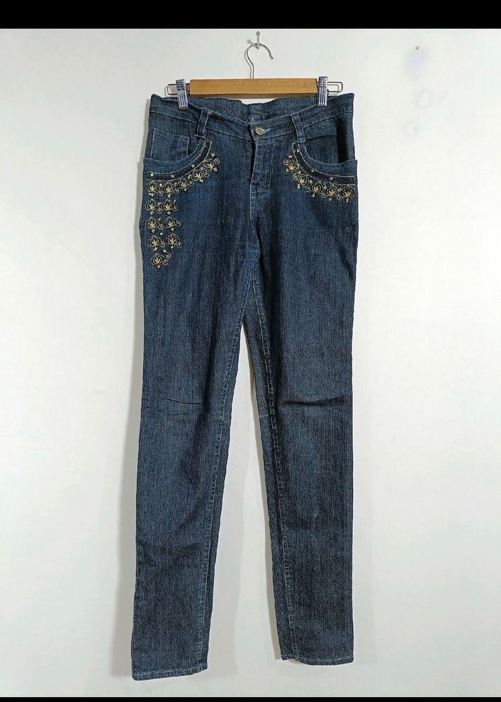 Blue Denim Pant (Women)