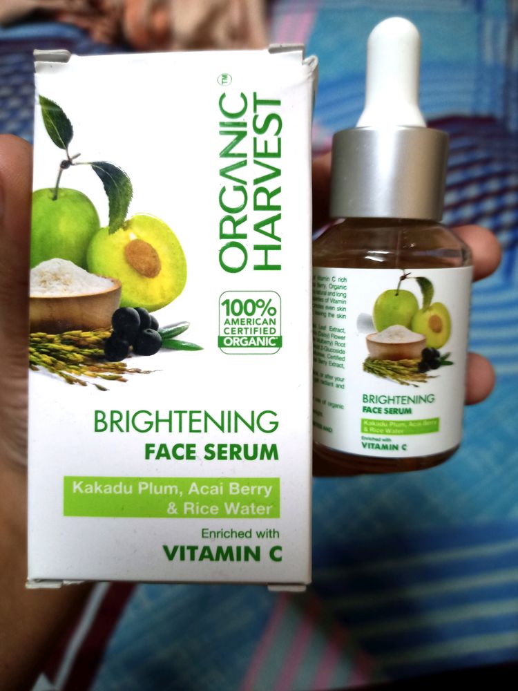 Organic Harvest Brightening Face Serum