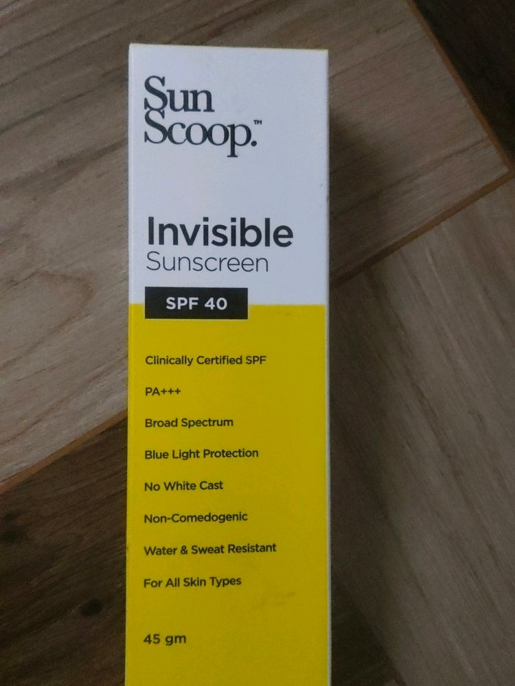 SunScoop Fluid Body Sunscreen | SPF 40 |