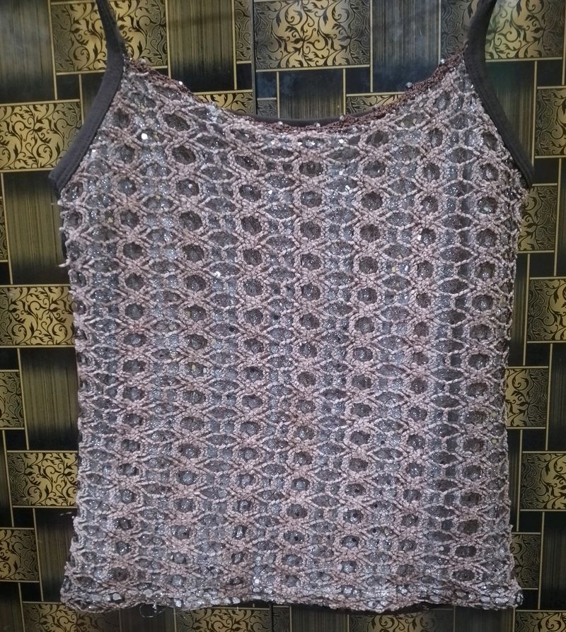 Beautiful Tank Top Nd Crochet Shrug